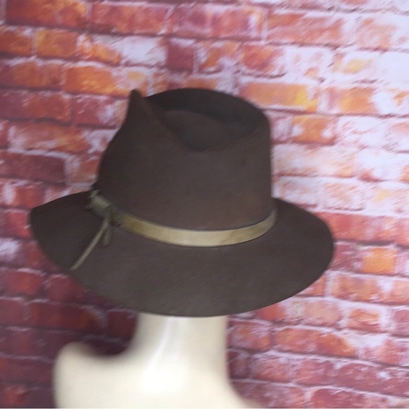 Vintage Stetson Brown Fur Felt Weekender Fedora Hat - Picture 5 of 9